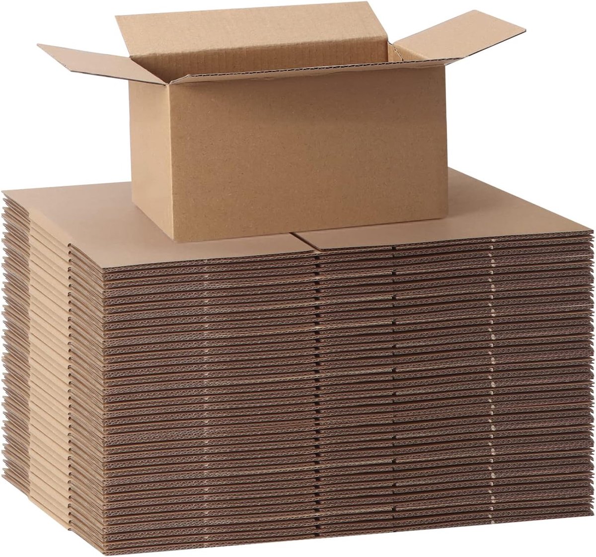 SnelShoppen - 40 Vouwdozen, Verzending Dozen, 152 x 102 x 76 mm, Stevige Kleine Golfkartonnen Dozen voor Artikelen, Speelgoed, Kantoorbenodigdheden, K
