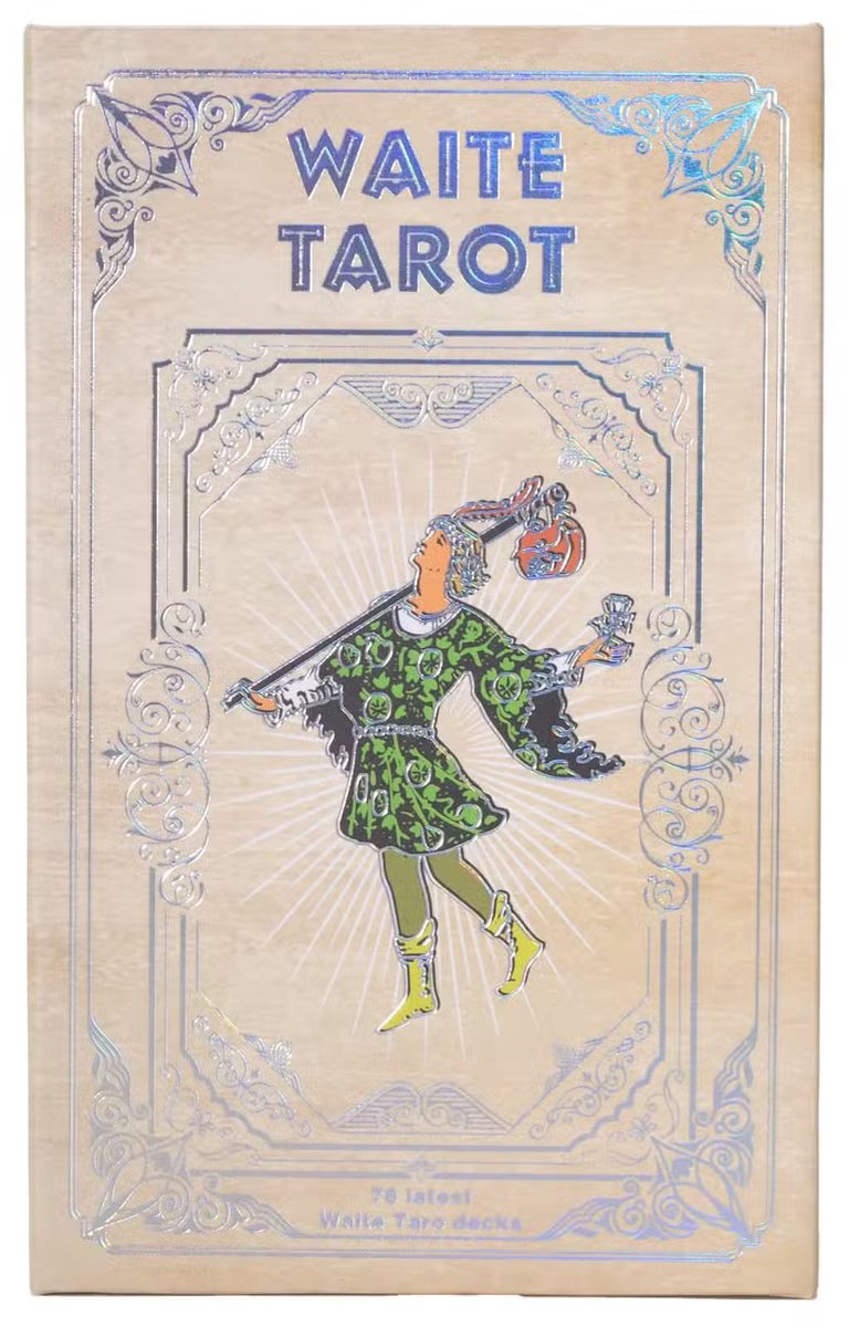 Zilverfolie Tarotkaarten Set - Waite