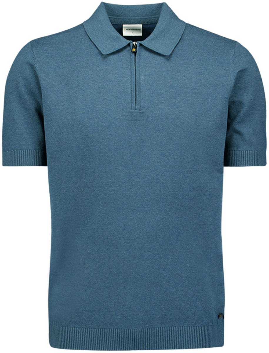 Fijngebreide Zip Polo
