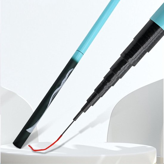 Lichtgewicht Hengel - Garnalen Hengel Stream - Karper Vissen - Solide Glasvezel Bouw - 2.7 5.4 7.2 meter - Niet gespecificeerd — afbeelding 3