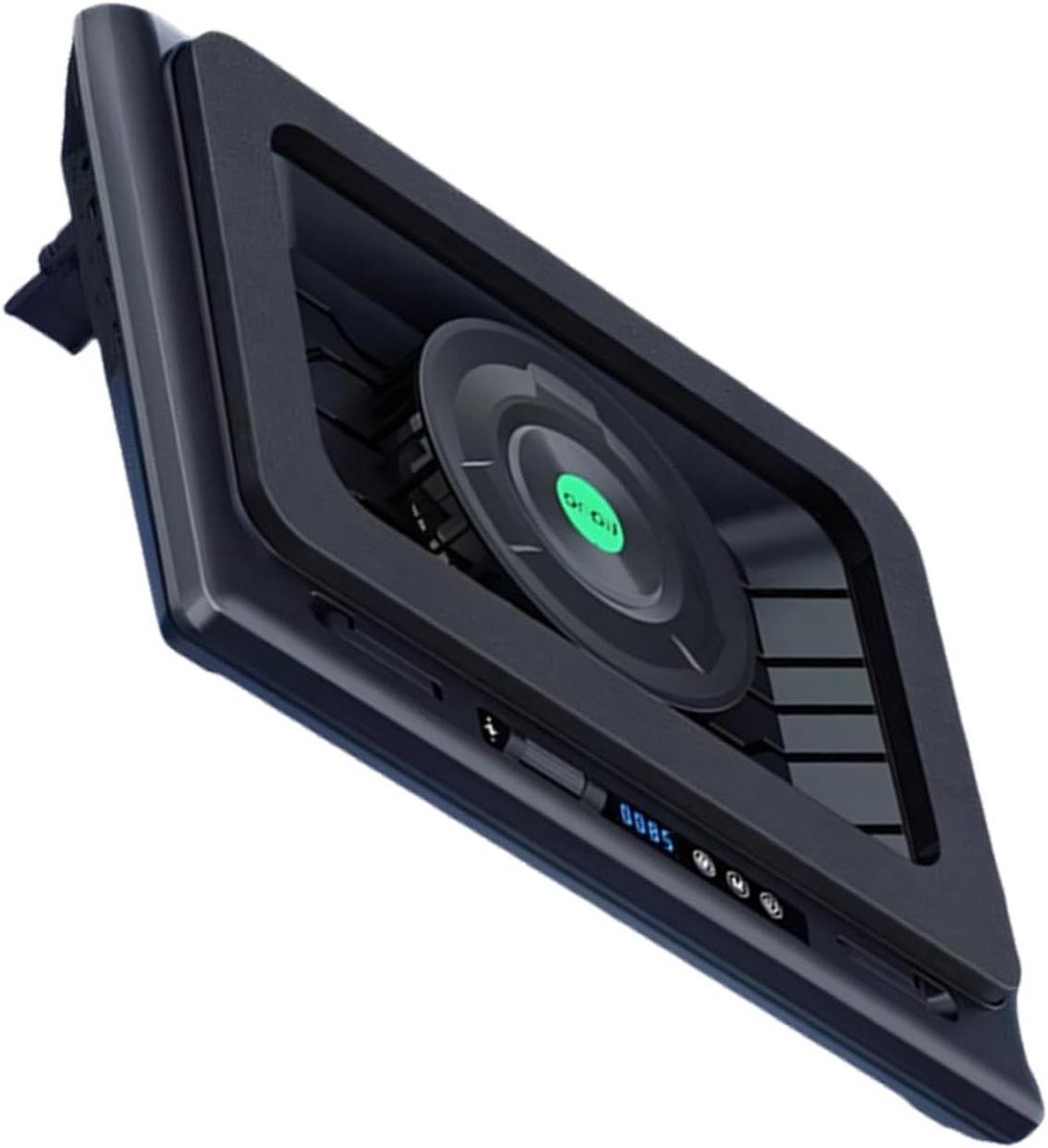 Laptop Koelpad - Laptop Koeler - Oververhitting Voorkomen - Verstelbare Hoogtes - 15-21 inch - Zwart