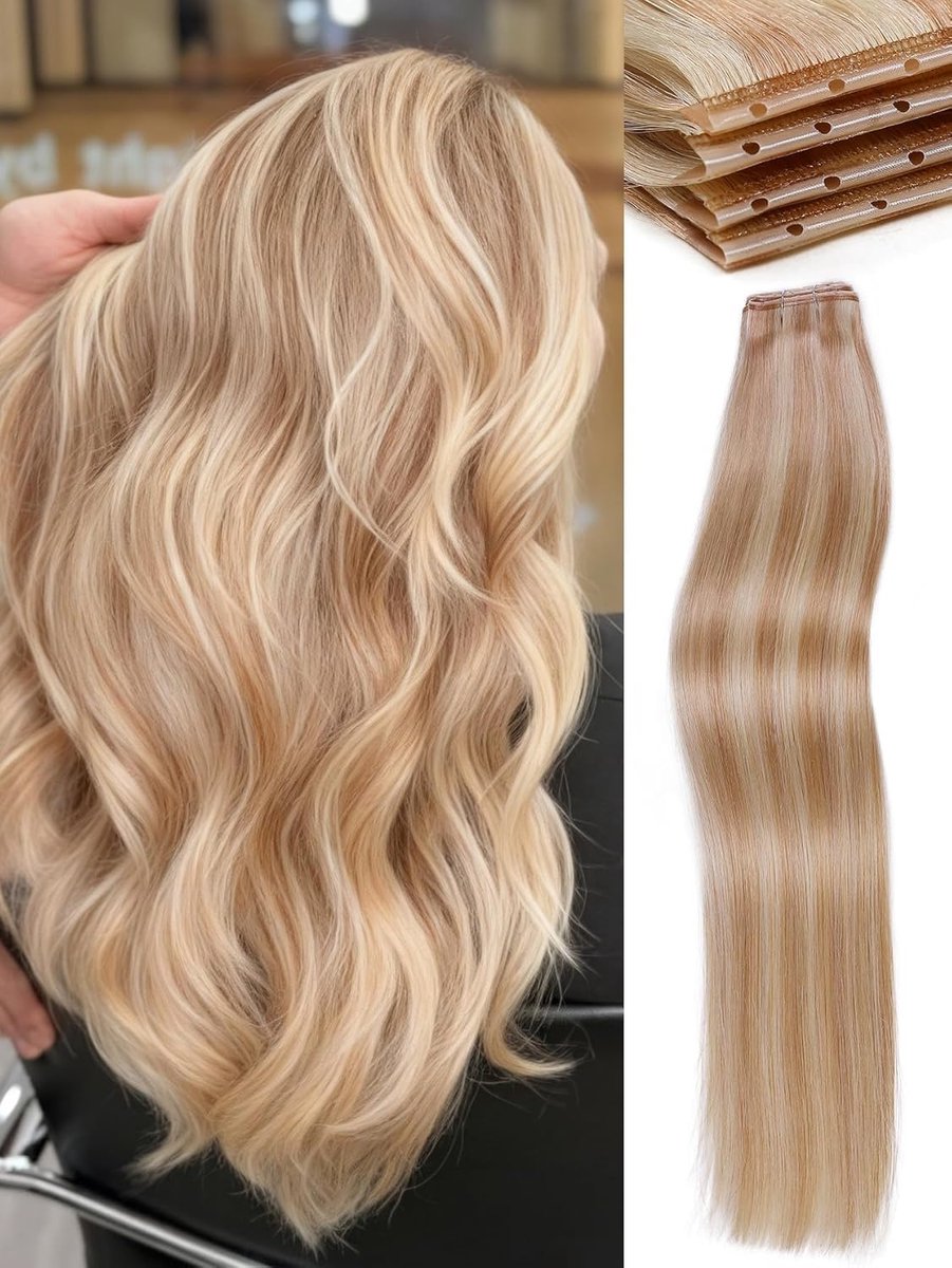 Herbruikbaar Echt Haar Extensies 51 cm Dag Bruiloft Volume Toevoegen