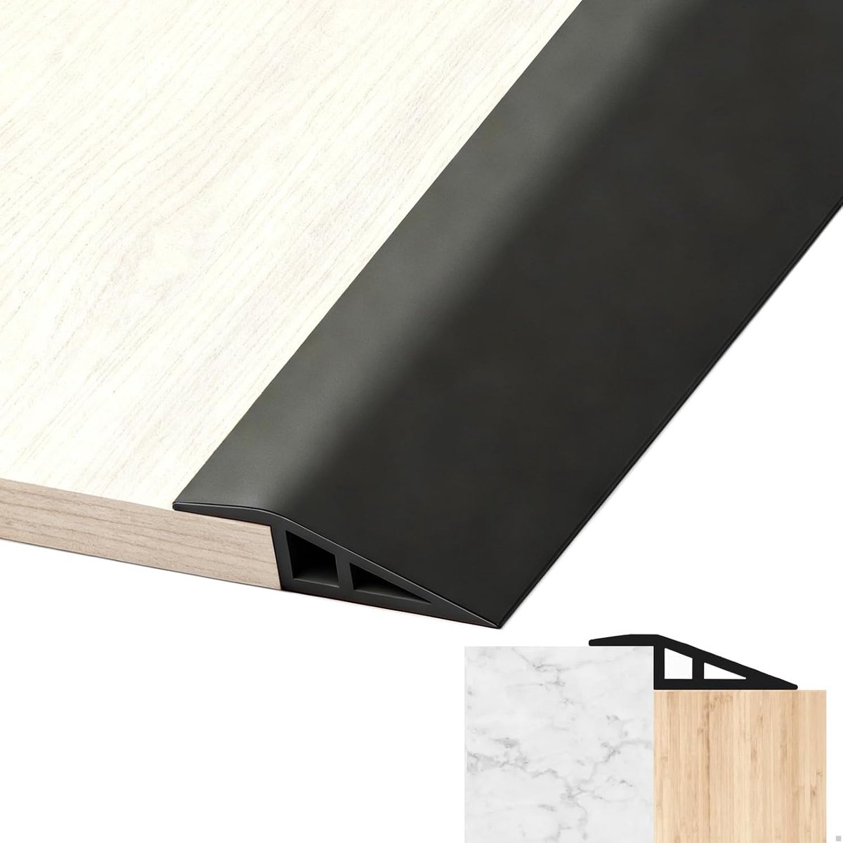 Pvc Drempelbalk, 1M 5Cm Zelfklevende Deurdrempel, Drempelbalk