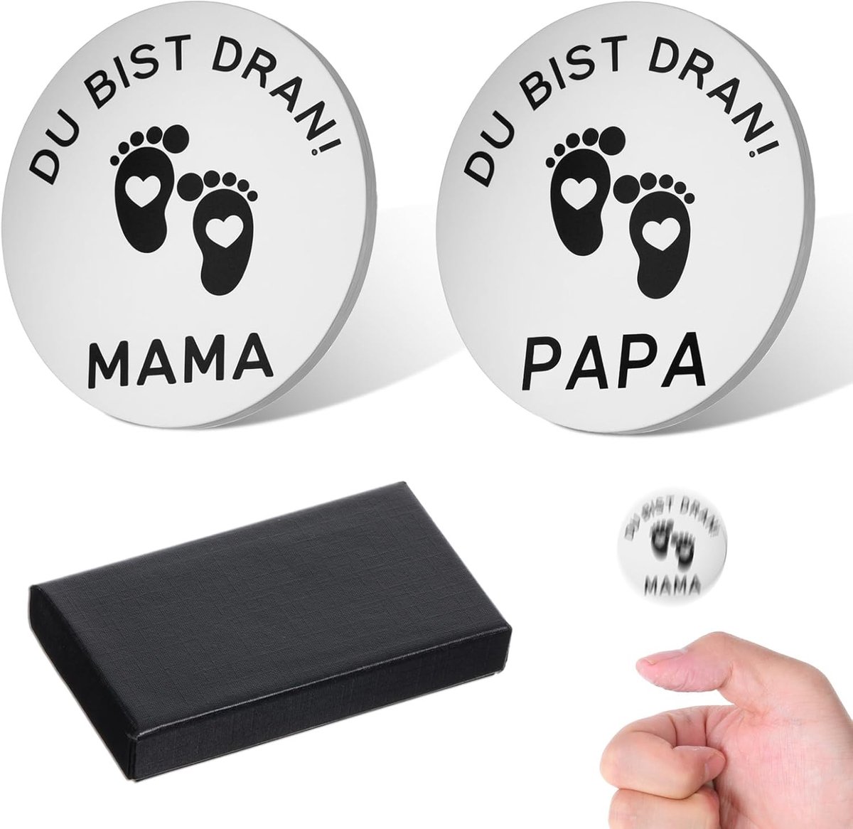 simarro Nieuwe ouders beslissen munt, dubbelzijdige muntgeschenken