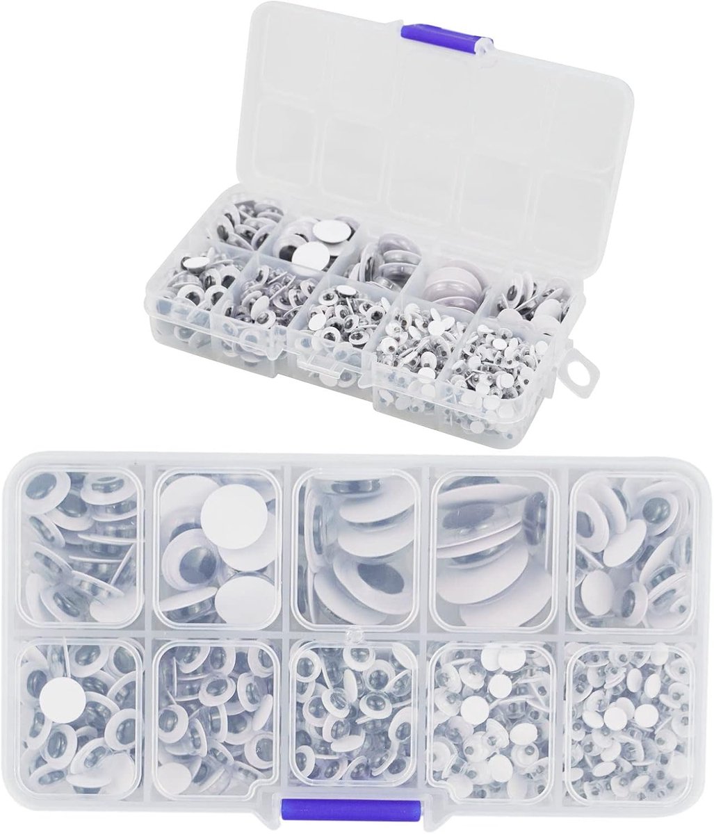 Ogen met Zelfklevende, 4mm tot 18mm Gemengde Verpakking