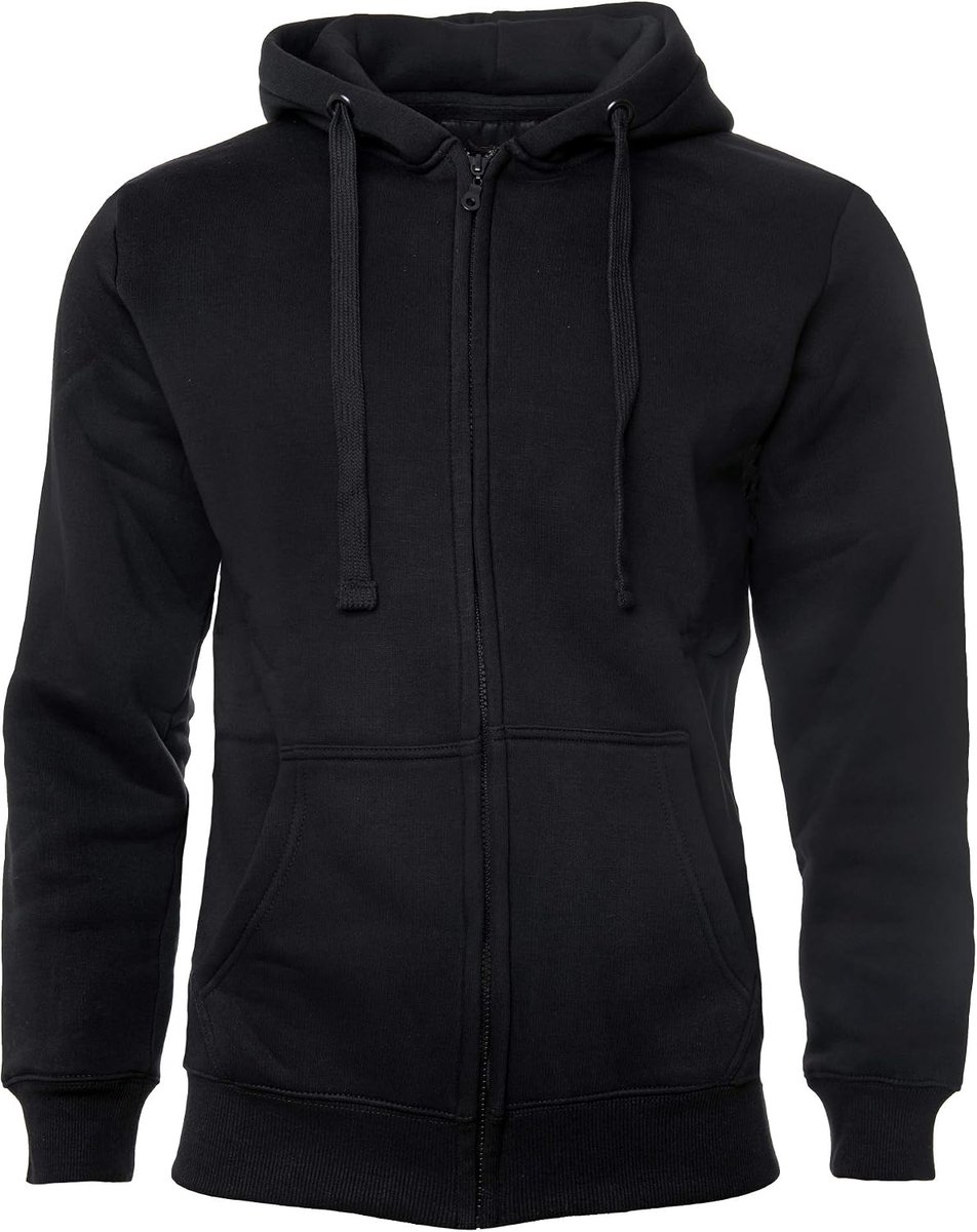Apparel I Heren Hoodie I Hooded Jacket met rits I Zachte stof met