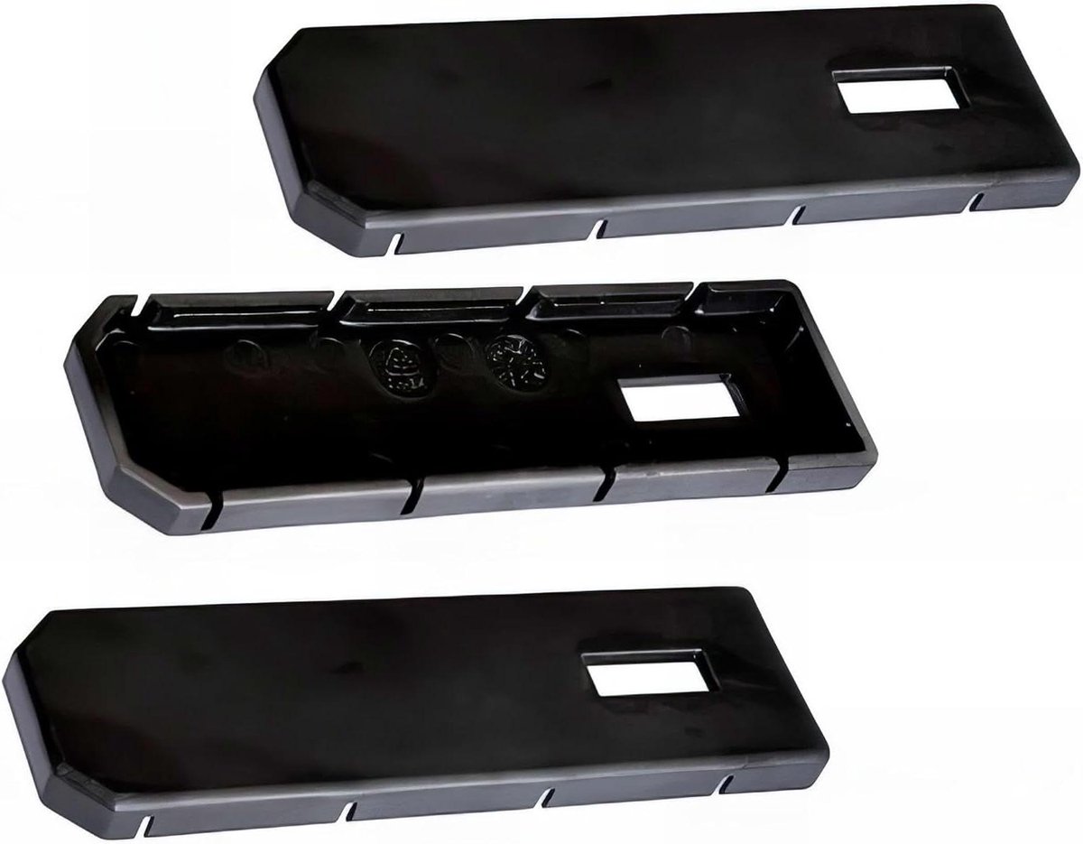 Beschermkappen - Beschermdoppen - Klemmen Beschermen - Specifiek voor PRL - 3 stuks - Zwart