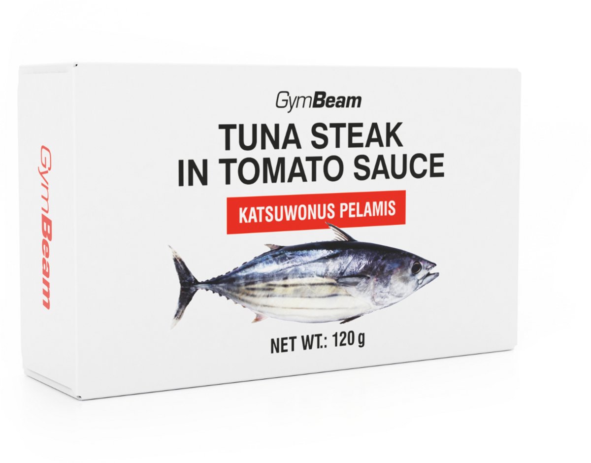 GymBeam Tonijnsteak in Tomatensaus 120 g