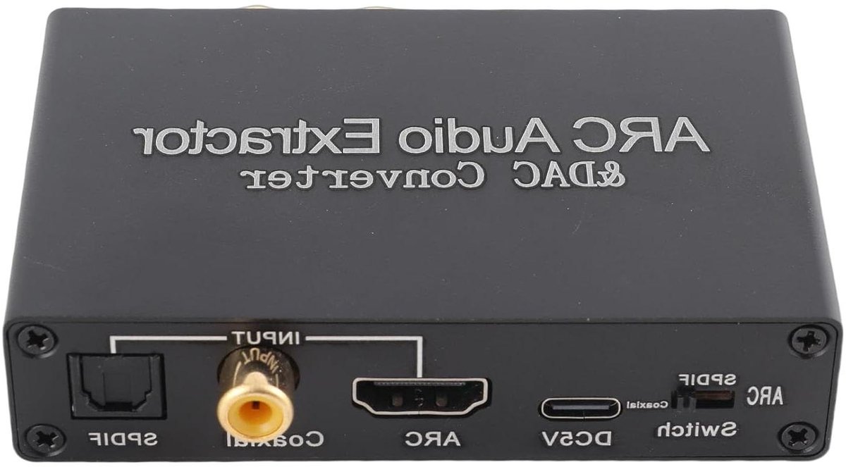 Digitale Geluidsconverter - Audio Extractor ARC - Home Cinema Geluid - Meerdere Uitgangen Tegelijk