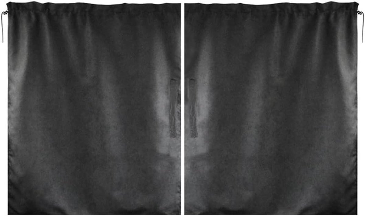 gordijn voor de auto, afneembaar gordijn voor alle auto's, gordijnen voor privacy en zonwering, verduisteringsgordijn, auto, 138 x 82 cm