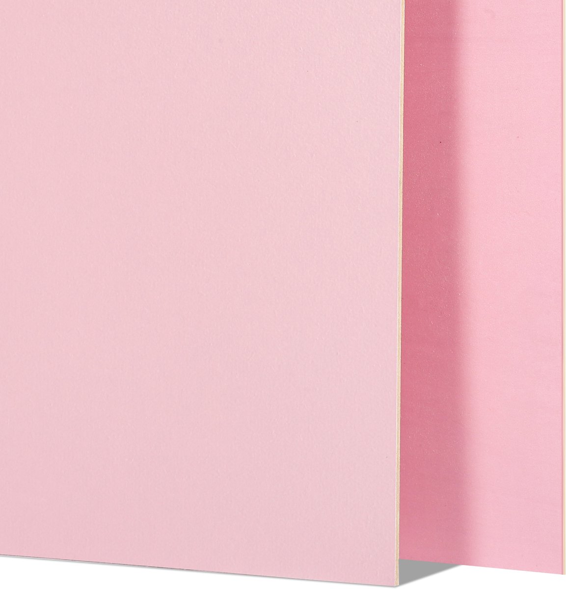 6 Stuks Onbewerkt Houtplaat - 3 mm - 30x30 cm - Voor Knutselen, Lasergravure En Cnc Frezen - Roze