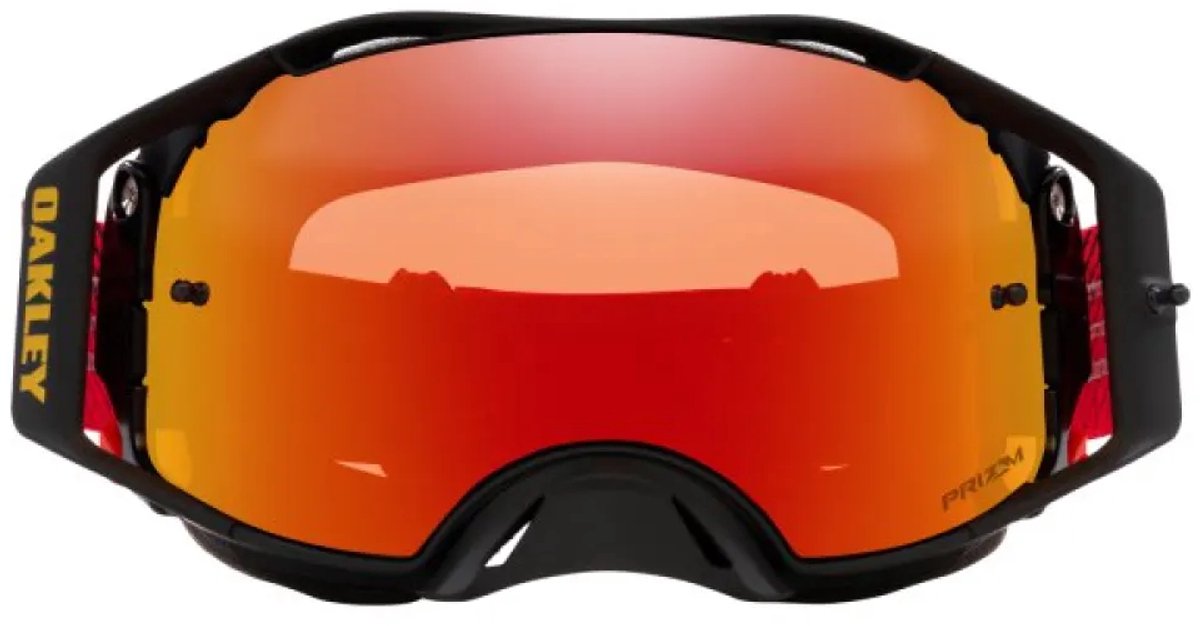 Oakley Airbrake MX Flow/ Prizm Torch Iridium OO7046-E6 Rood