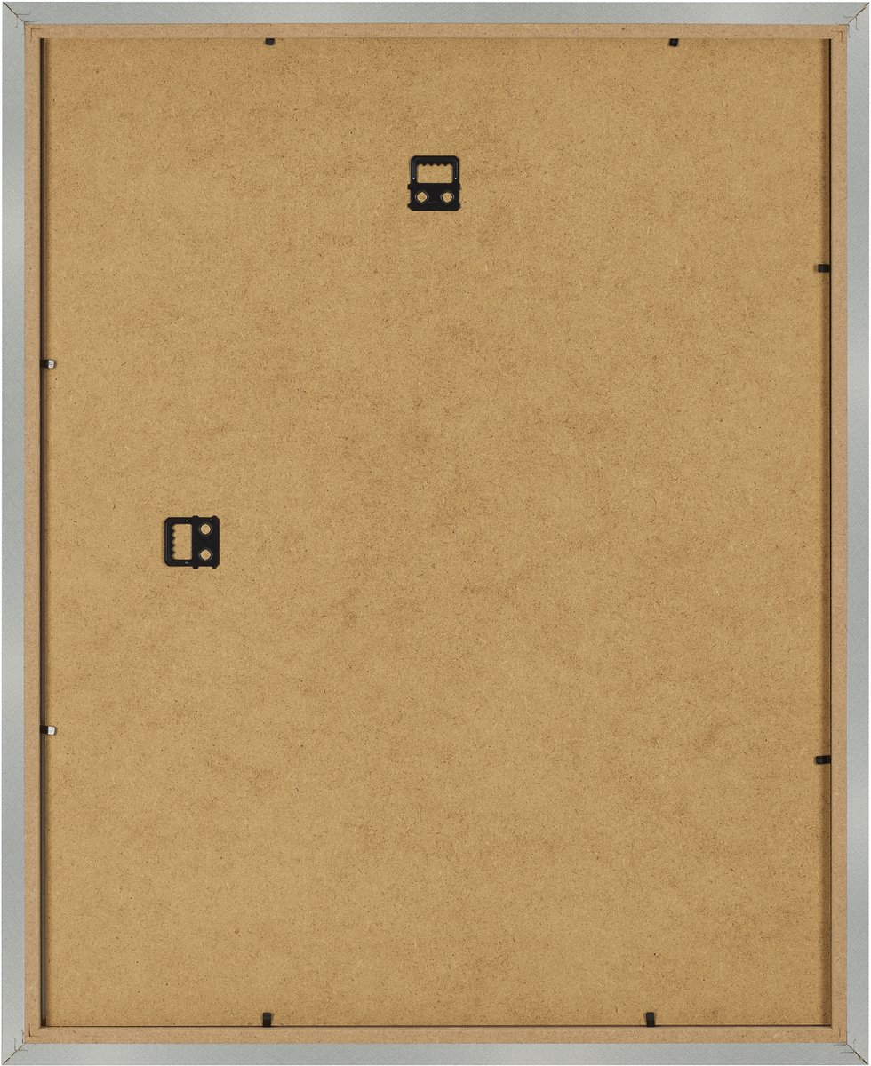 Fotolijst 55x65 cm - MDF - Aluminium Geborsteld - Benno