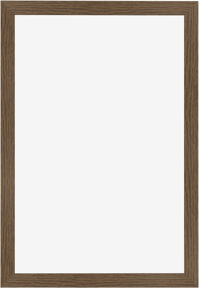 Fotolijst 60x85 cm - MDF - Eiken Vintage Houtnerf - Benno