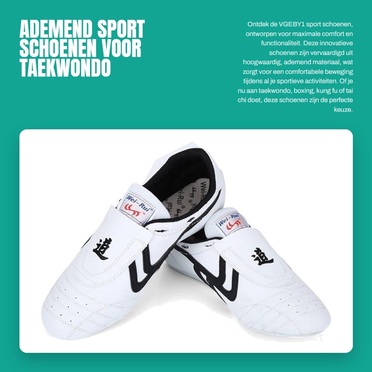 Dailygoods- Sport Schoenen Ademend - Lichtgewicht - Comfortabel - Taekwondo/Boxing/Kung Fu - Antislip Rubberzool - Verstelbaar - Sportschoenen