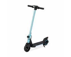 Oryxearth Elektrische Step Kind Blauw – 150W Kinder E-Step met LED Display, Dubbele Rem, LED Verlichting en IPX4 Waterbestendig – Opvouwbare Step voor Jongens en Meisjes 6–12 Jaar