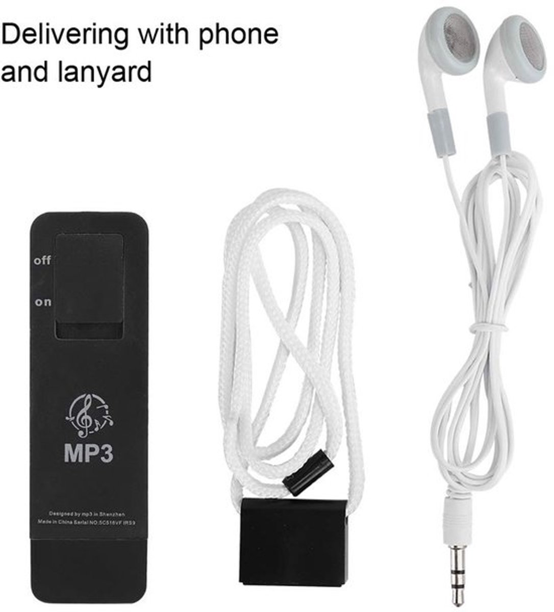 Store_7 - USB-mp3-speler - Draagbare muziekspeler - Verliesloos