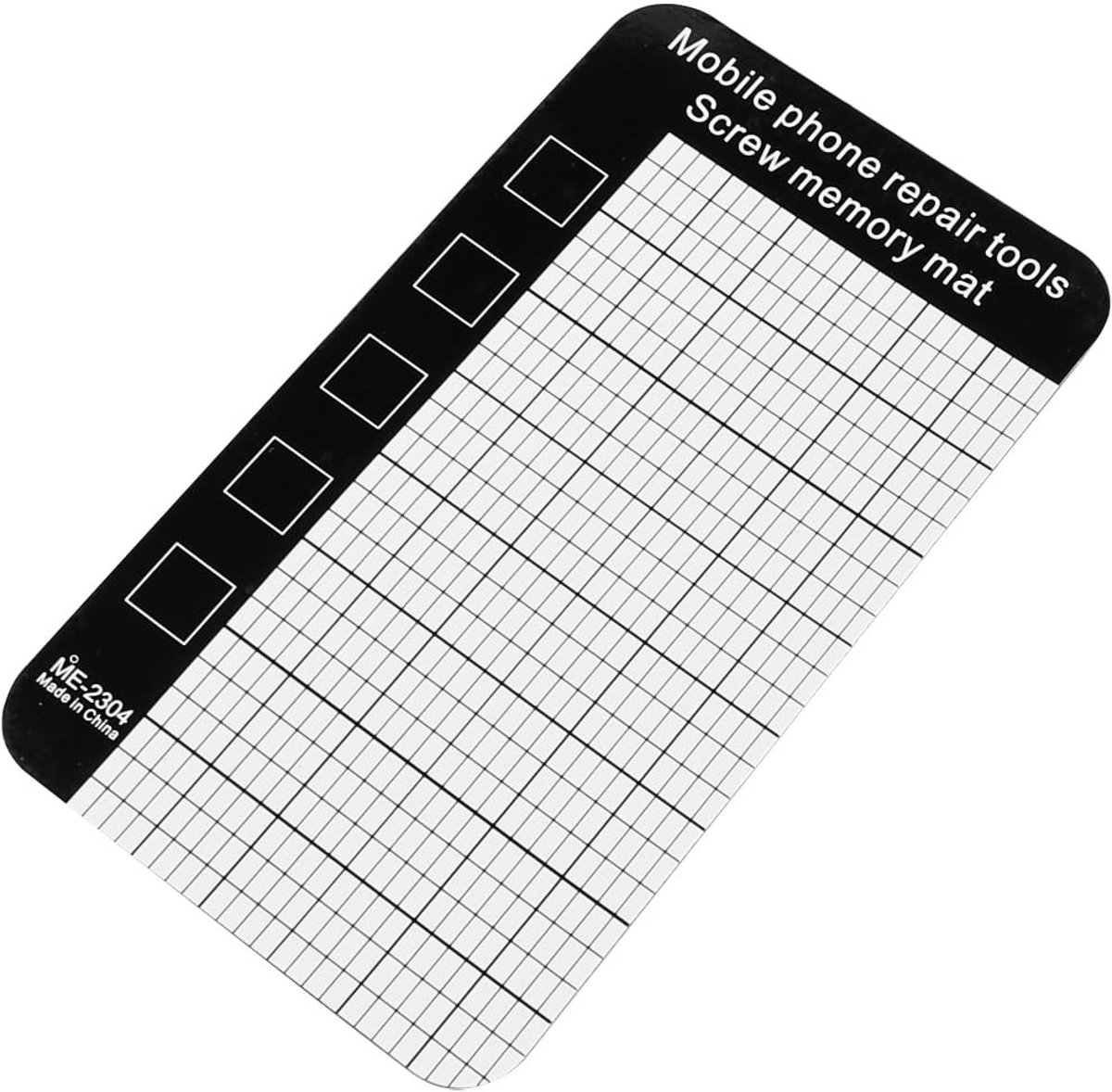 Dailygoods- Schroefhouder Draagbaar - Magnetisch - 2-Pack - Schroefopslagmat - Mobiele Telefoonreparatie - Compacte Werkruimte - Schroefmat