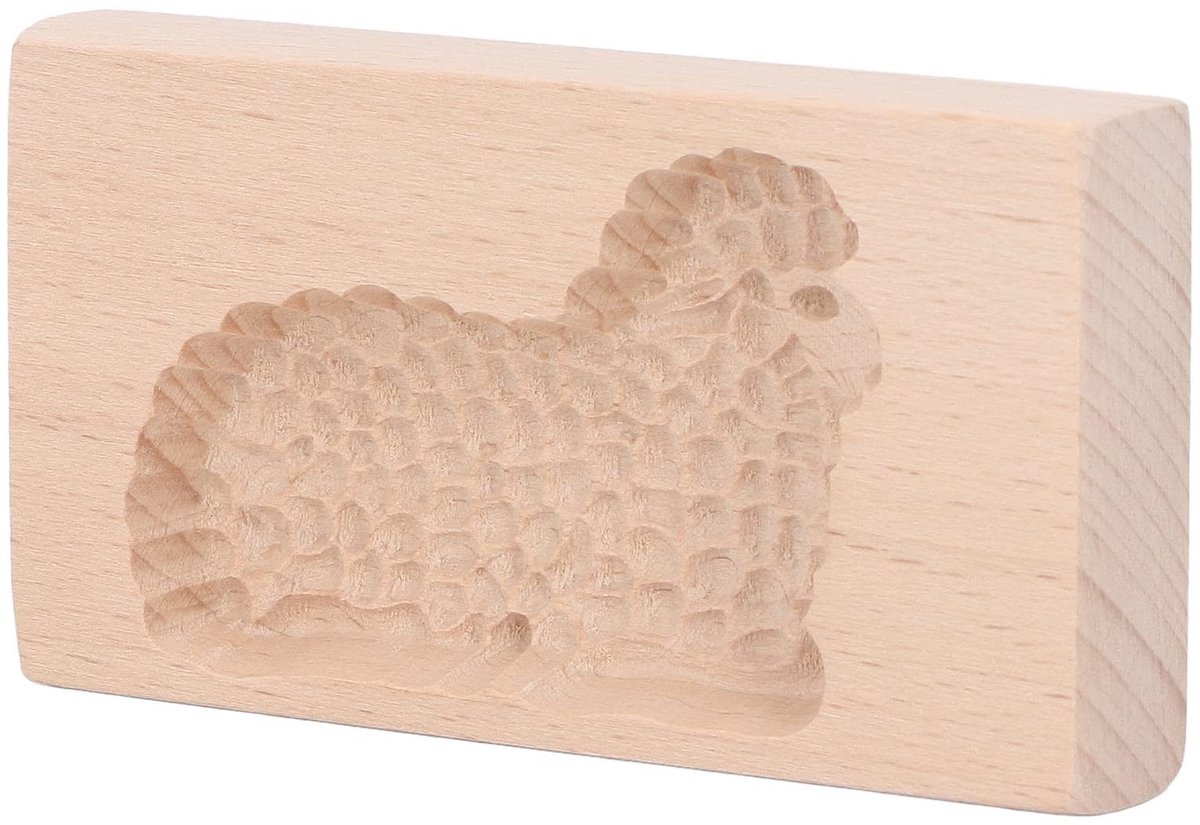 Dailygoods- Koekjesvorm Houten - Dierlijke Koekjes Vormen - Uitsteekvorm - Gemakkelijk Ontdooien - Beukenhout - Duurzaam en Herbruikbaar - Koekjesstempel