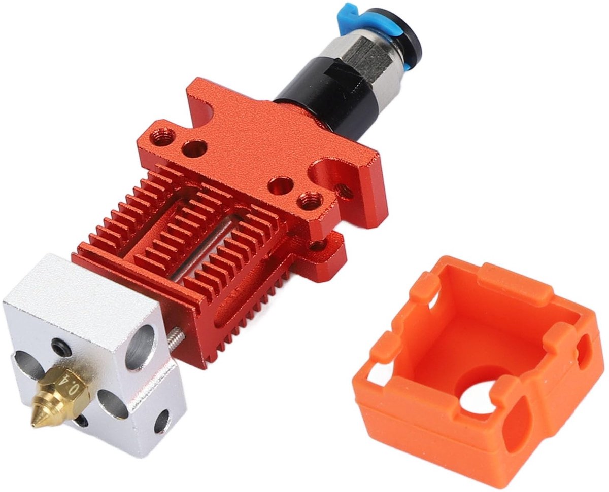 Dailygoods- Extruder hotend hoge temperatuur - 3D-printer - CR 6 SE/Ender 3 - metalen componenten - plug-and-play - optimale prestaties