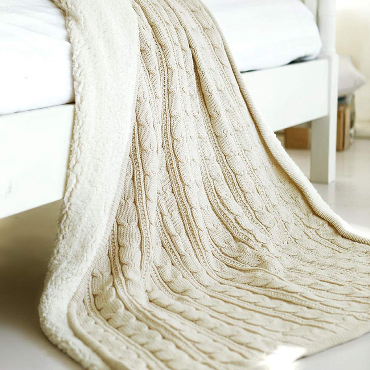 fleece werpdekens Reisformaat - Superzachte donzige warme stevige bedspreien voor bank Microfiber deken -6_120 cm X 180 cm