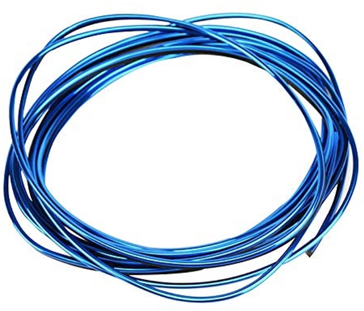 Dailygoods- Decoratieband 5 m - PVC - Auto Decoratie - Woondecoratie - Galvaniseer - Reflecterend Effect - Auto Interieurdecoratie
