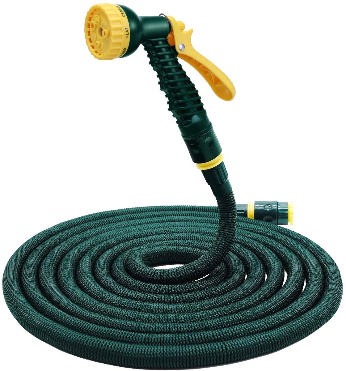 SolidKeus - Uittrekbare Tuinslang 25FT met Verstelbare Spray Gun