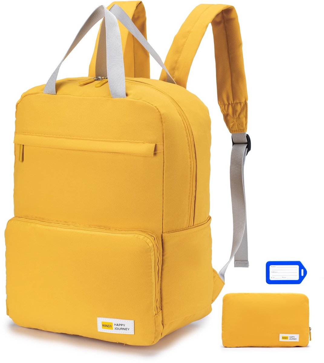 SolidKeus - Vouwbare Reisrugzak 40x30x15cm voor Cabin Bagage