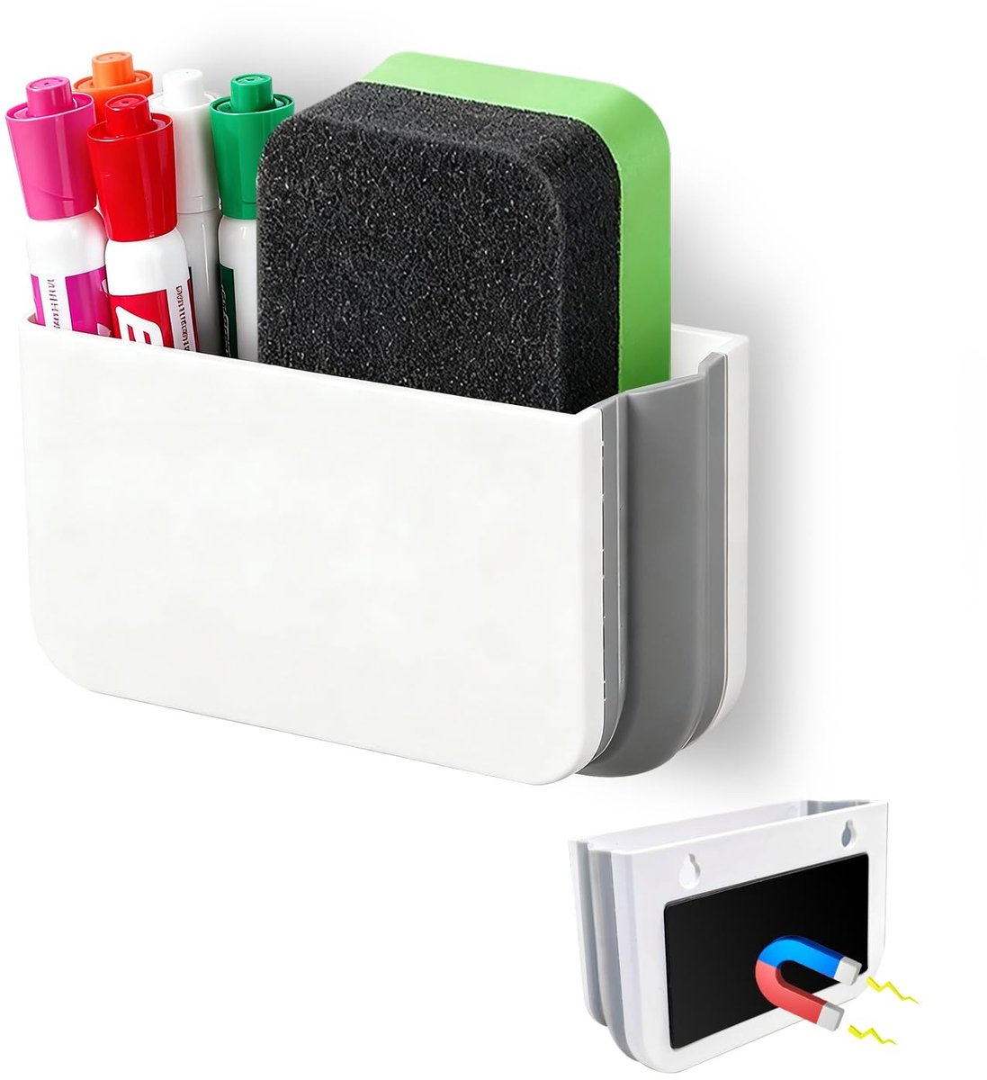 SolidKeus - Magnetische Penhouder, Vouwbaar en Organiserend