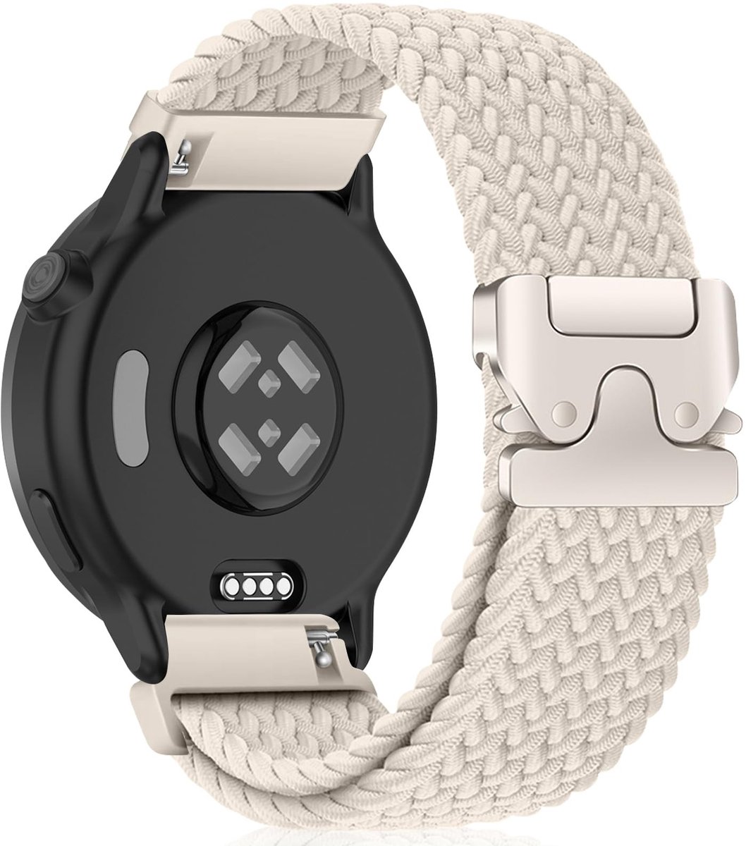 SolidKeus - Nylon Armband voor Smartwatch met Magneetsluiting