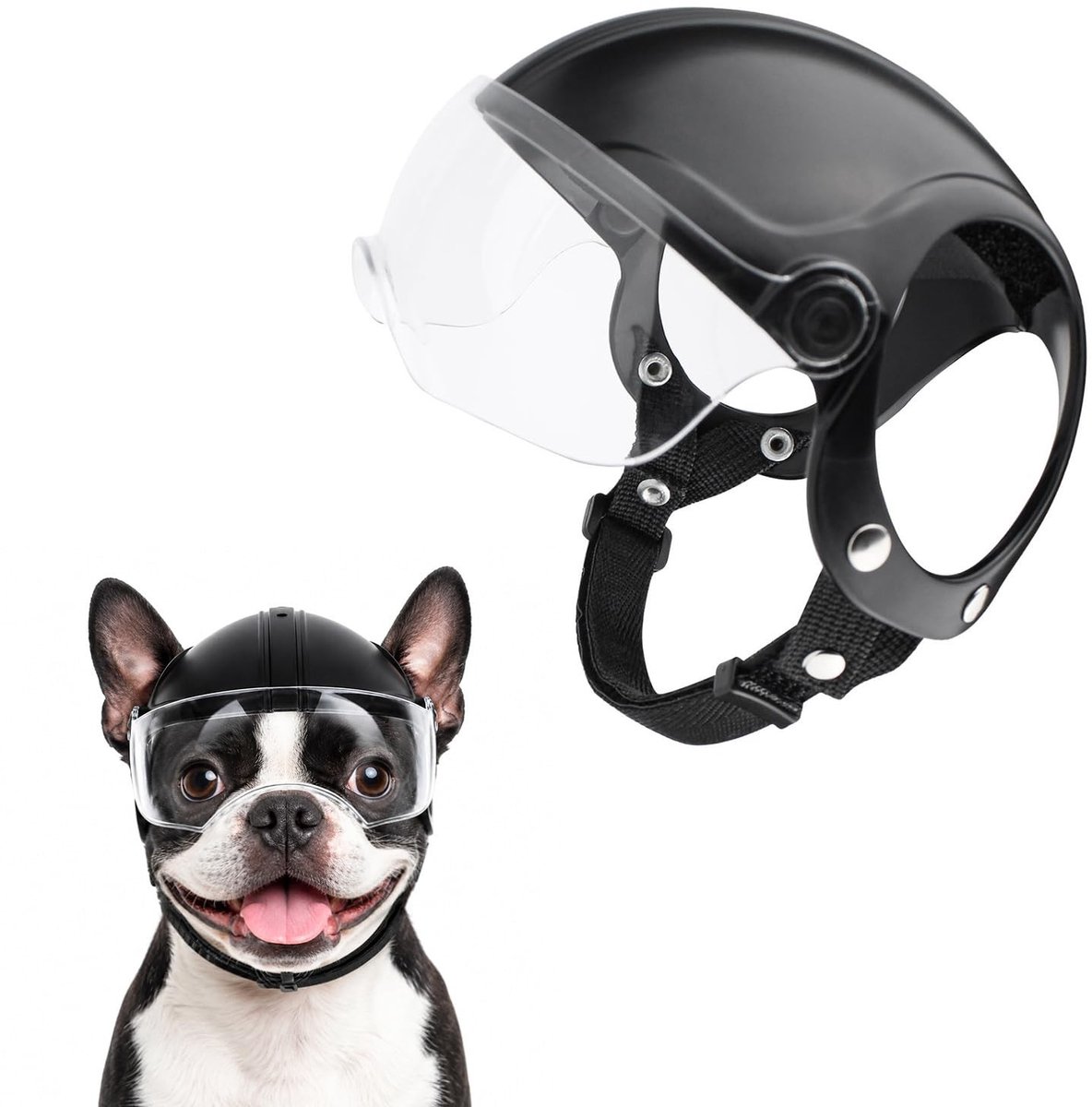 Omgoods - Hondenhelm met Zonnebril voor Kleine Honden en Puppies
