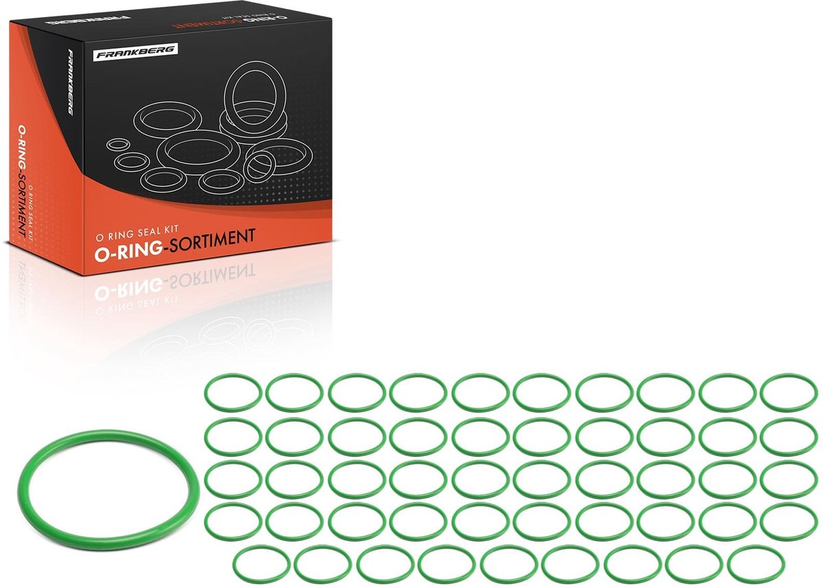 Elzusha - Airconditioning Reparatie Kit HNBR O-ringen 44.12mm ID 50 Stuks