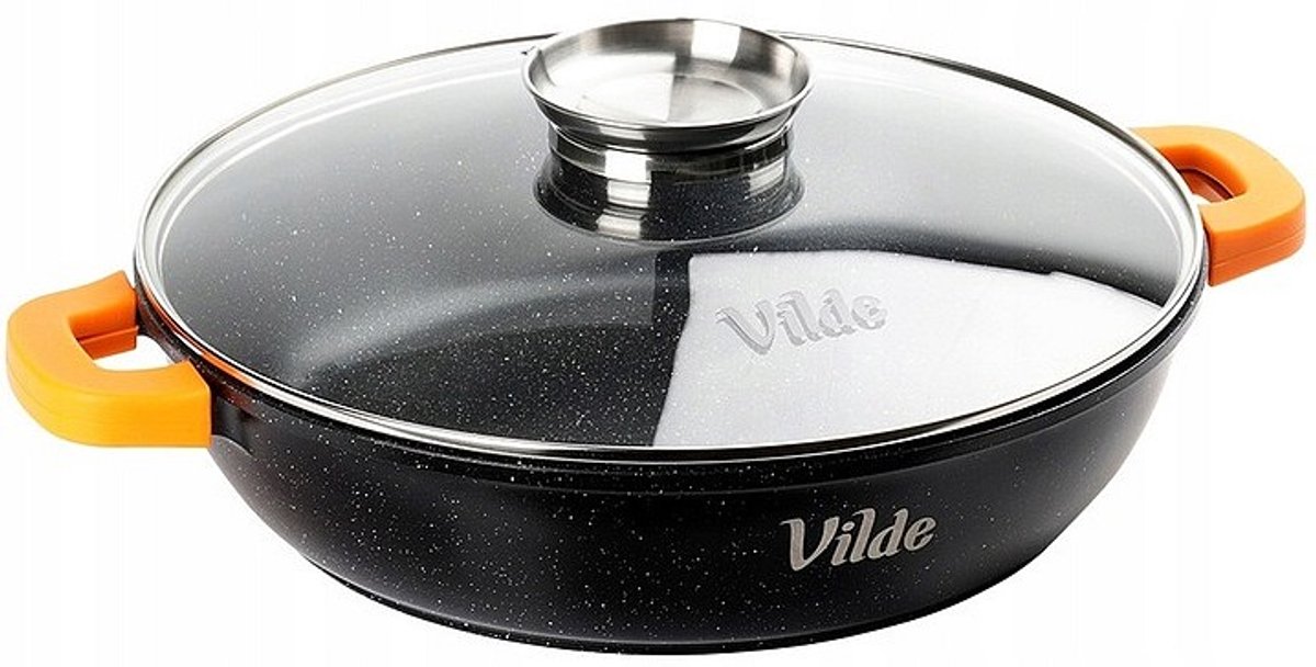 Diepe Koekenpan met Dsel & Handvatten - 32cm / 4,7L