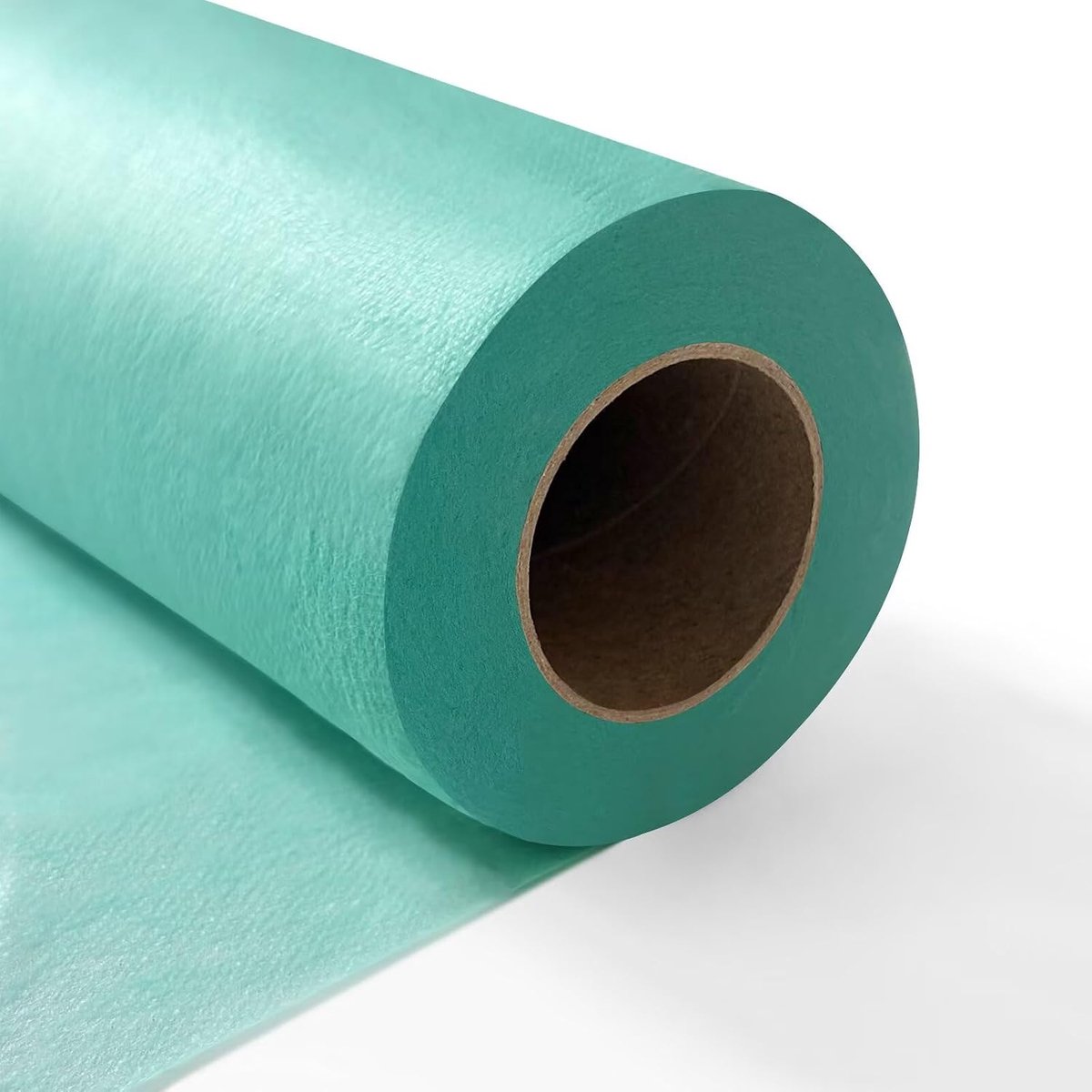 Home tafelloper, tafelband, 0,3 × 50 m, turkoois, wegwerp vlies stof-achtig tafelkleed rol, bruiloft, verjaardag, feest, decoratie