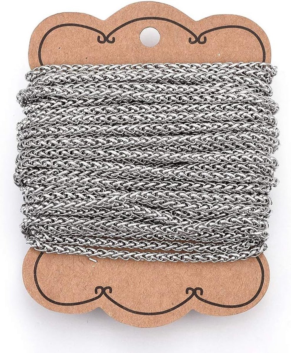 Kettingen Ongelaste Sliver Links Kettingen voor Ketting Armband DIY Sieraden Maken