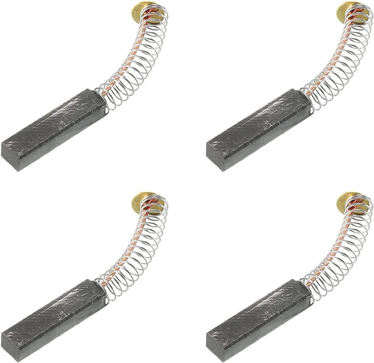 Koolborstels 20x5x4mm voor Elektrische Motoren Power Tool Haakse Slijper Tafelzaag Reserveonderdeel Reparatie, 4 Pack