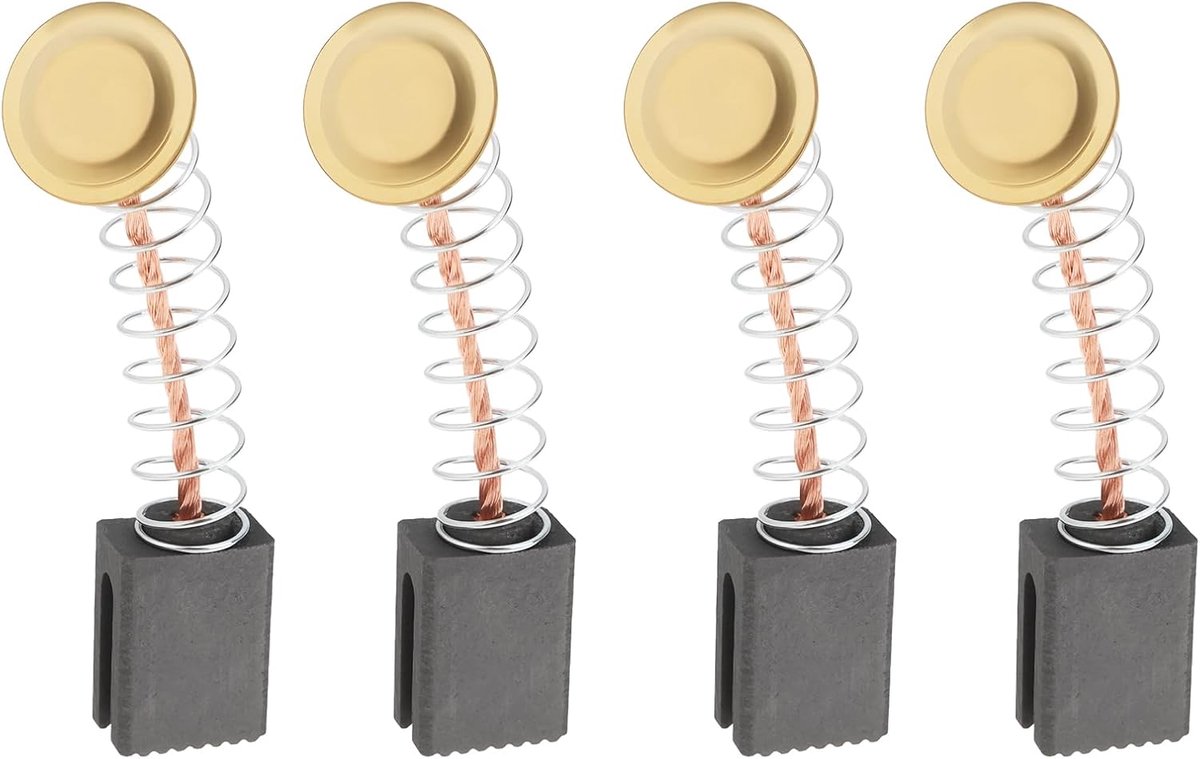 4 stuks koolborstelset compatibel met matrix sloophamer EHD 1100-30 1000-26 1000-30 900-26 motorborstels