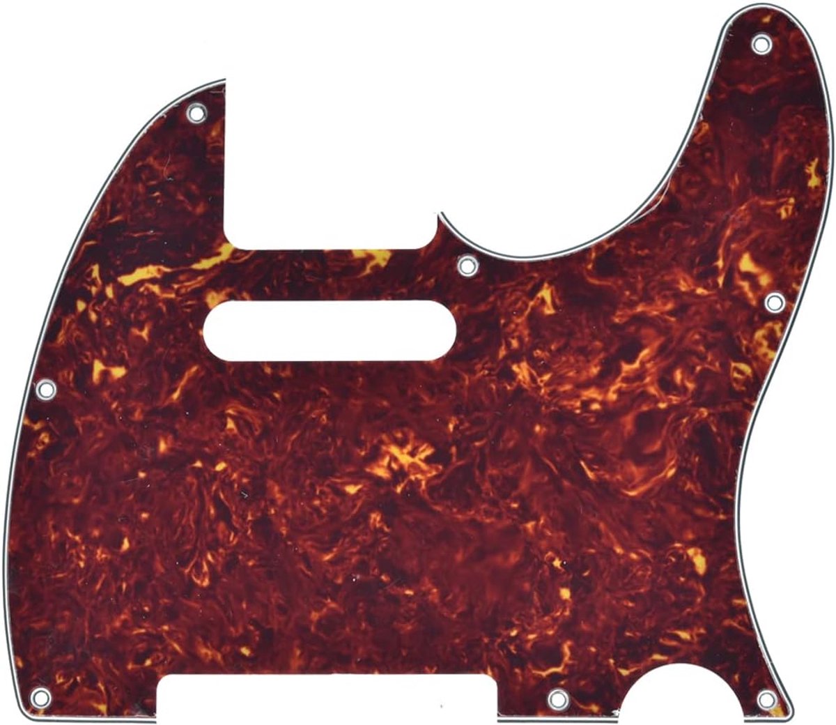 8 Hole Tele Gitaar Slagplaat Scratch Plate past USA/Mexicaanse Fender Telecaster Vintage Tortoise