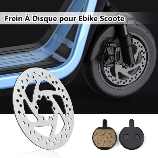 140 mm, remschijf elektrische step voor M365 elektrische scooter, remblok voor, compatibel met KUGOO M4/M4 Pro — afbeelding 2