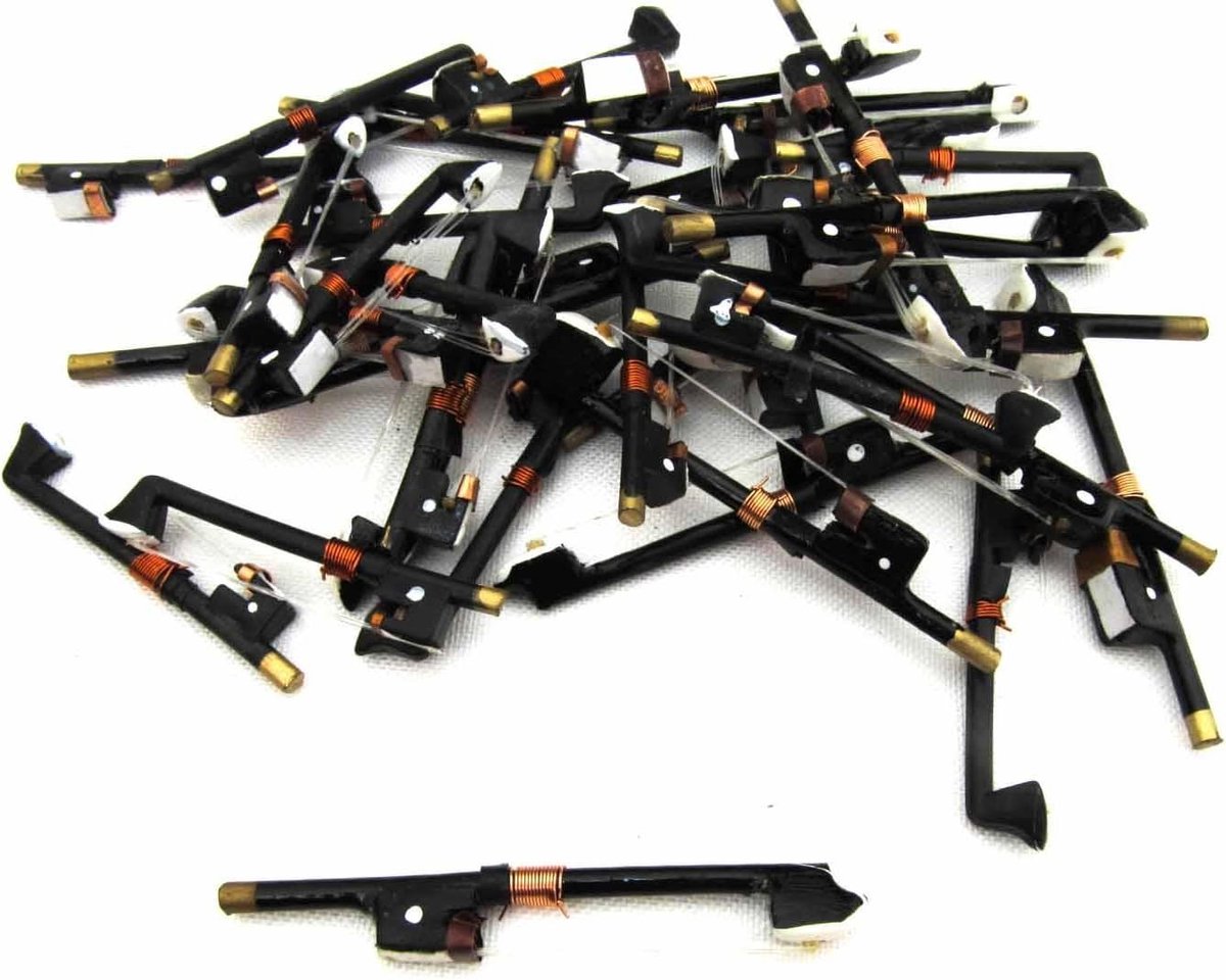 20x viool bogen boog viool Miniblings viool poppenhuis miniatuur 40mm