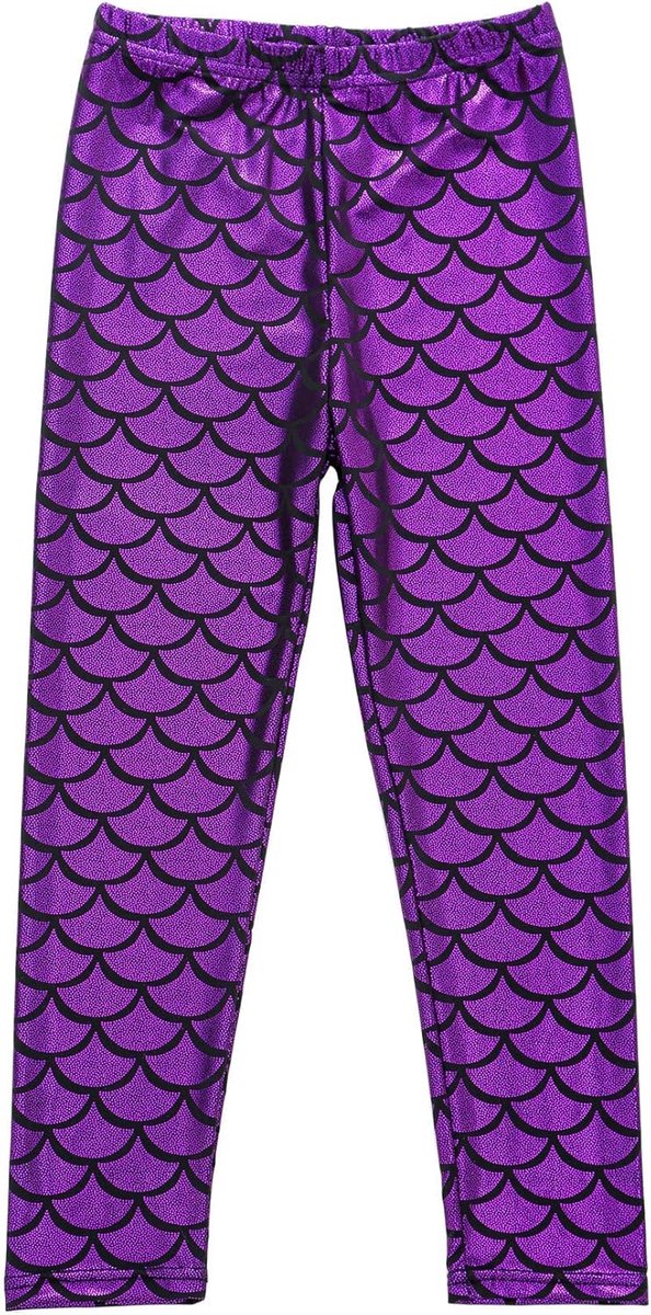 Sportlegging voor meisjes, lange yogabroek, strakke joggingbroek, loopbroek, sportbroek, trainingsbroek, 100-160 cm
