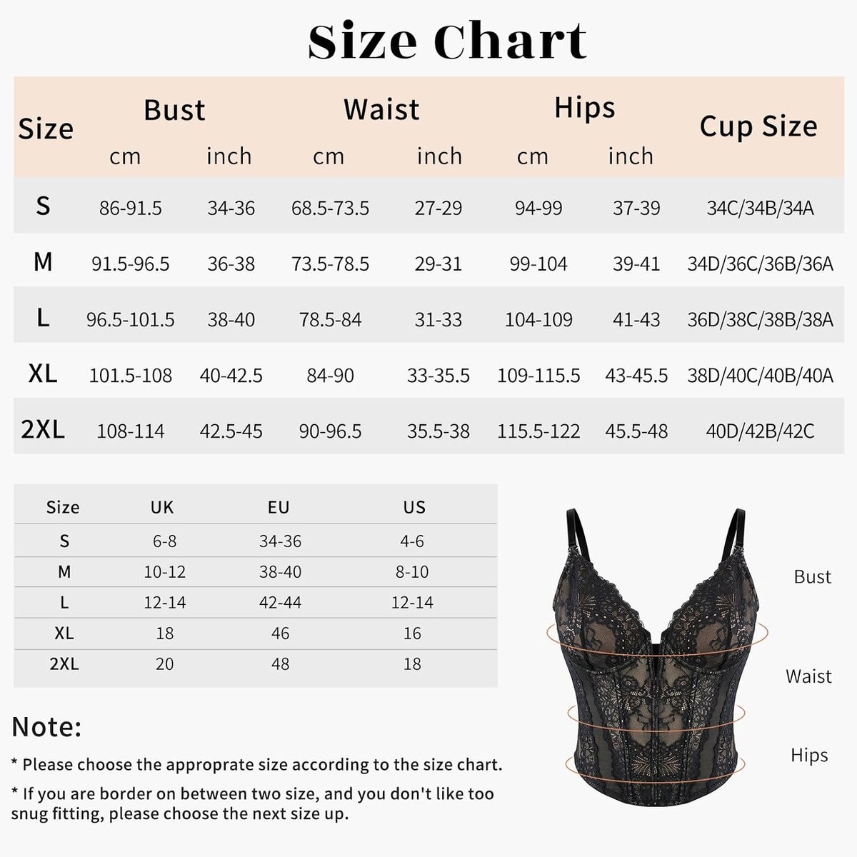 Dames kanten tanktop bustier korset bovendeel bandjes top V-hals push up bralette bandjes top party club