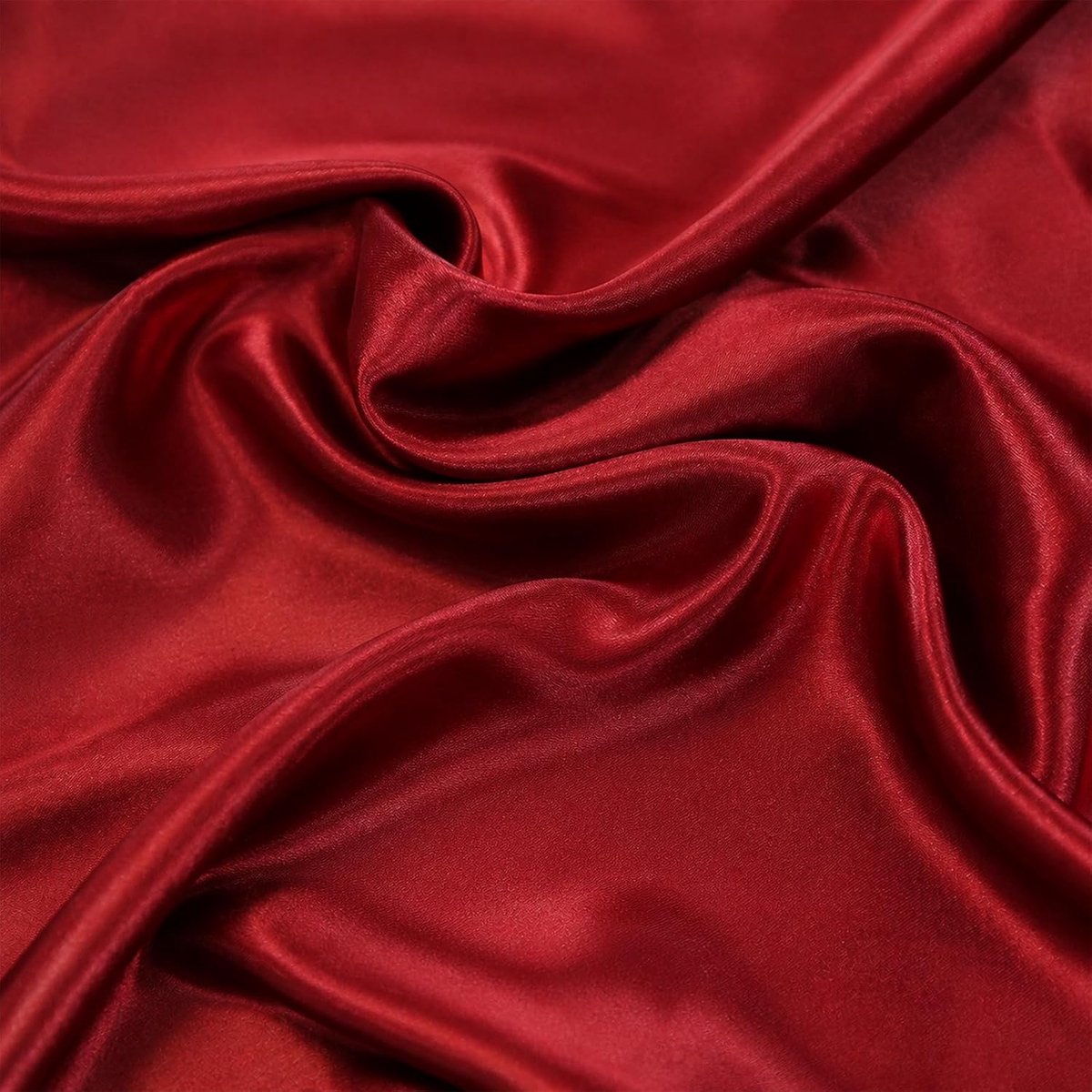 Stof per meter van polyester, 140 x 200 cm, satijnen stof, voeringsstof, glanzend en zijdeachtig, als kostuumstof, decoratieve stof, gordijnstof, gordijnstof, bruiloftsstof, tafelkleedstof