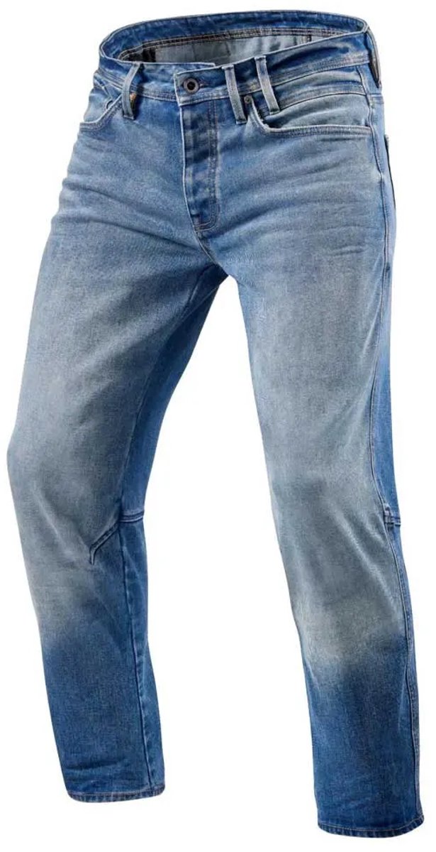 REV'IT! Salt TF Medium Blauw Used Motorjeans - Maat 31/34 - Broek – foto 6