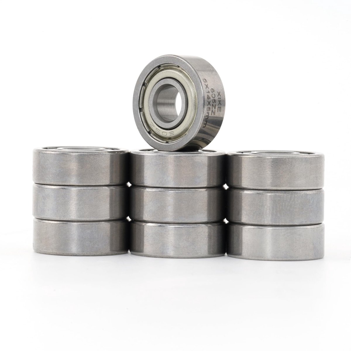 SolidKeus - Ball Bearing 605ZZ 5x14x5mm met Metaalafsluitingen - Set van 10