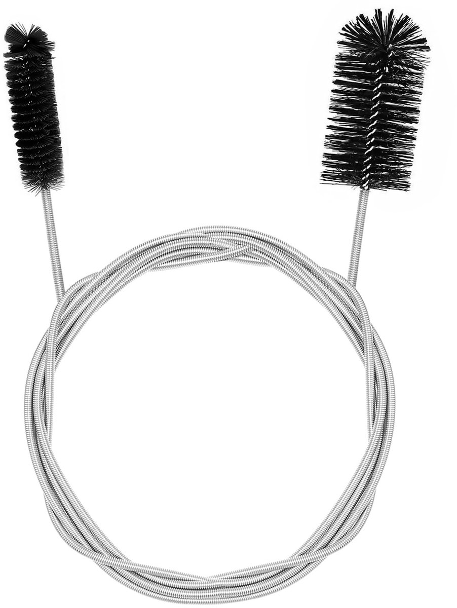 SolidKeus - Spiral Ontstopper Borstel van 200 cm met Dubbele Kop