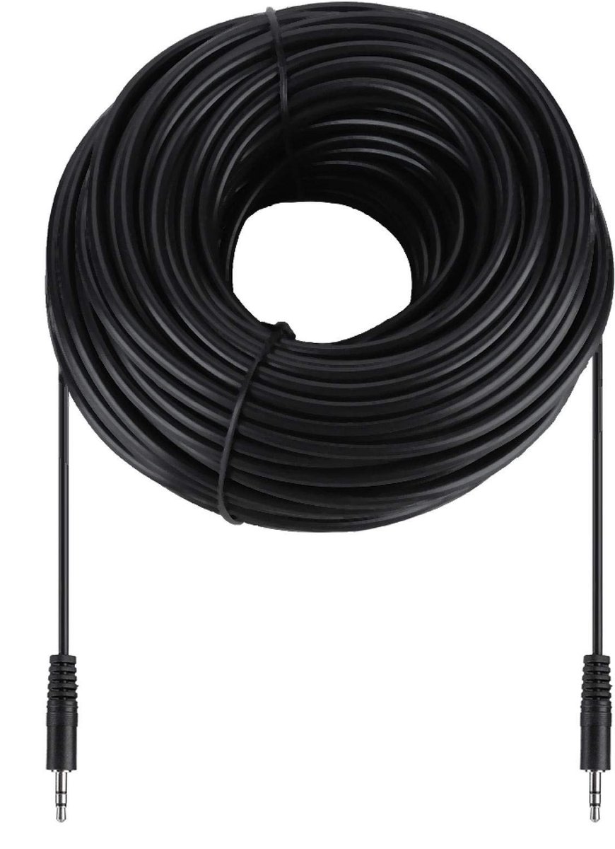 SolidKeus - 3.5mm Audio Kabel Male naar Male voor Speakers en Headsets 30m