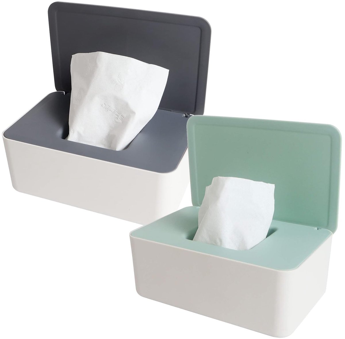 SolidKeus - 2 Stuks Tissuehouder voor Nat Toiletpapier
