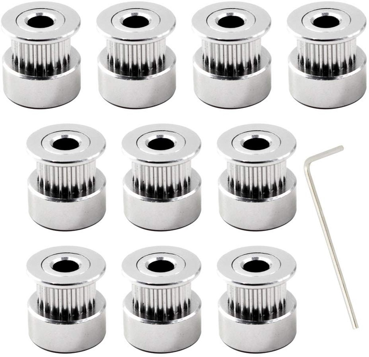 SolidKeus - Timing Pulley met 20 Tanden voor 3D Printers