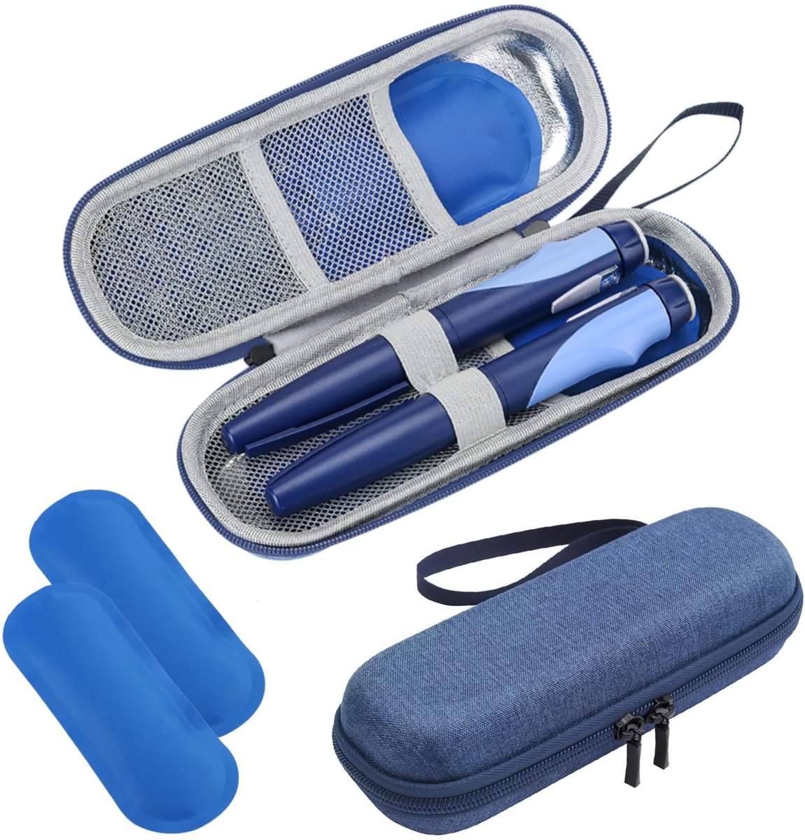 SolidKeus - Insuline Koeltas voor Diabetici, Set van 2
